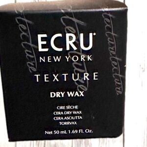 *Final Price* Ecru Dry Wax Texture New York 50 ml 1.69 fl oz full size NIB NEW